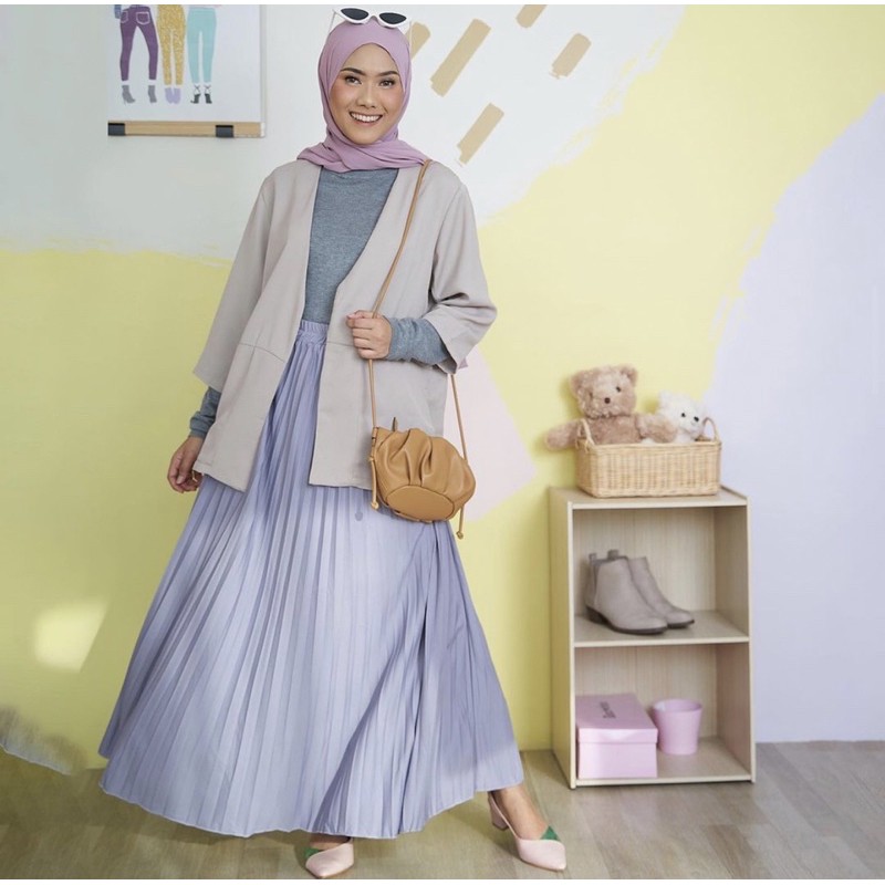 HELENA PLISKET SKIRT (STANDAR SIZE)