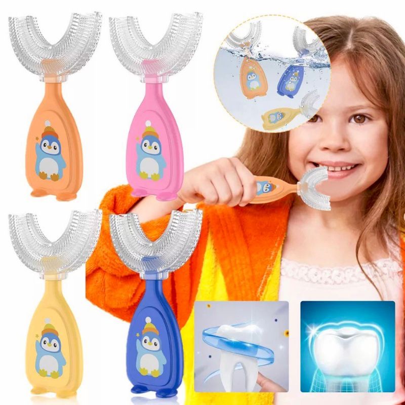 ORI Sikat Gigi Silikon Bayi Anak Bentuk U odol pasta gigi mouse Sikat Gigi Anak | tooth brush baby silicon type U 360° sikat gigi anak sikat sikat gigi u anak sikat gigi anak murah sikat gigi u viral  sikat gigi u pasta sikat gigi u odol gigi pasta mouse