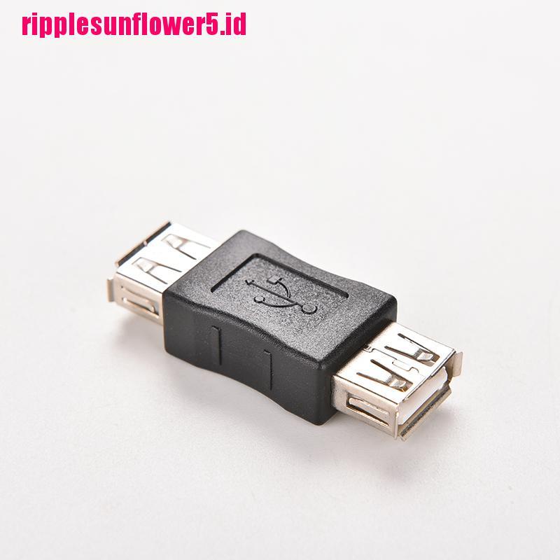 Adapter Konektor Gender Changer USB 2.0 Tipe A Female Ke Female