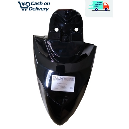 spakbor depan yamaha mio soul gt 115 warna hitam