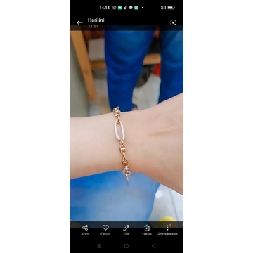 gelang rantai mainan koin