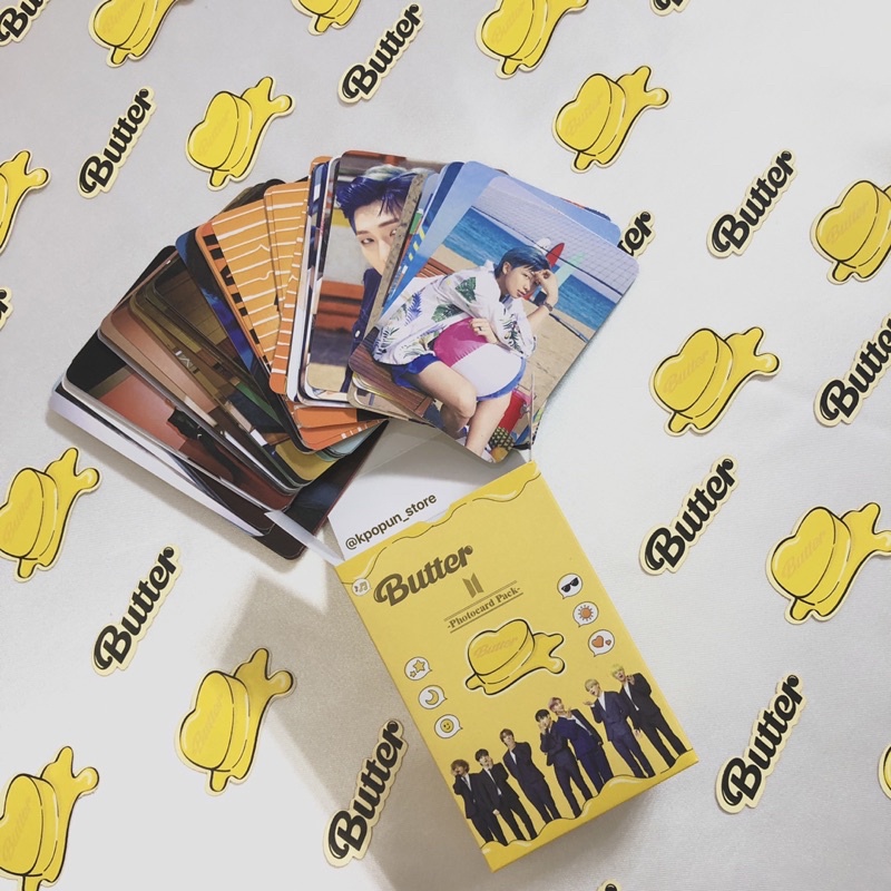 BTS ‘BUTTER’ PHOTOCARD PACK • BTS PHOTOCARD