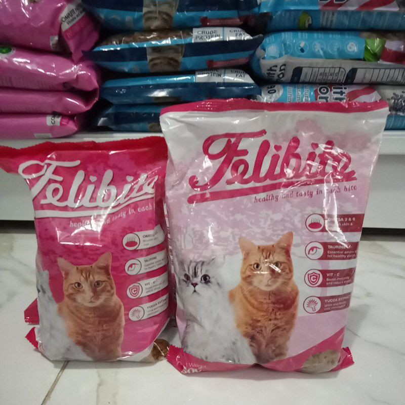 Felibite Cat 1kg Cat food | makanan felibite catfood donat dan ikan