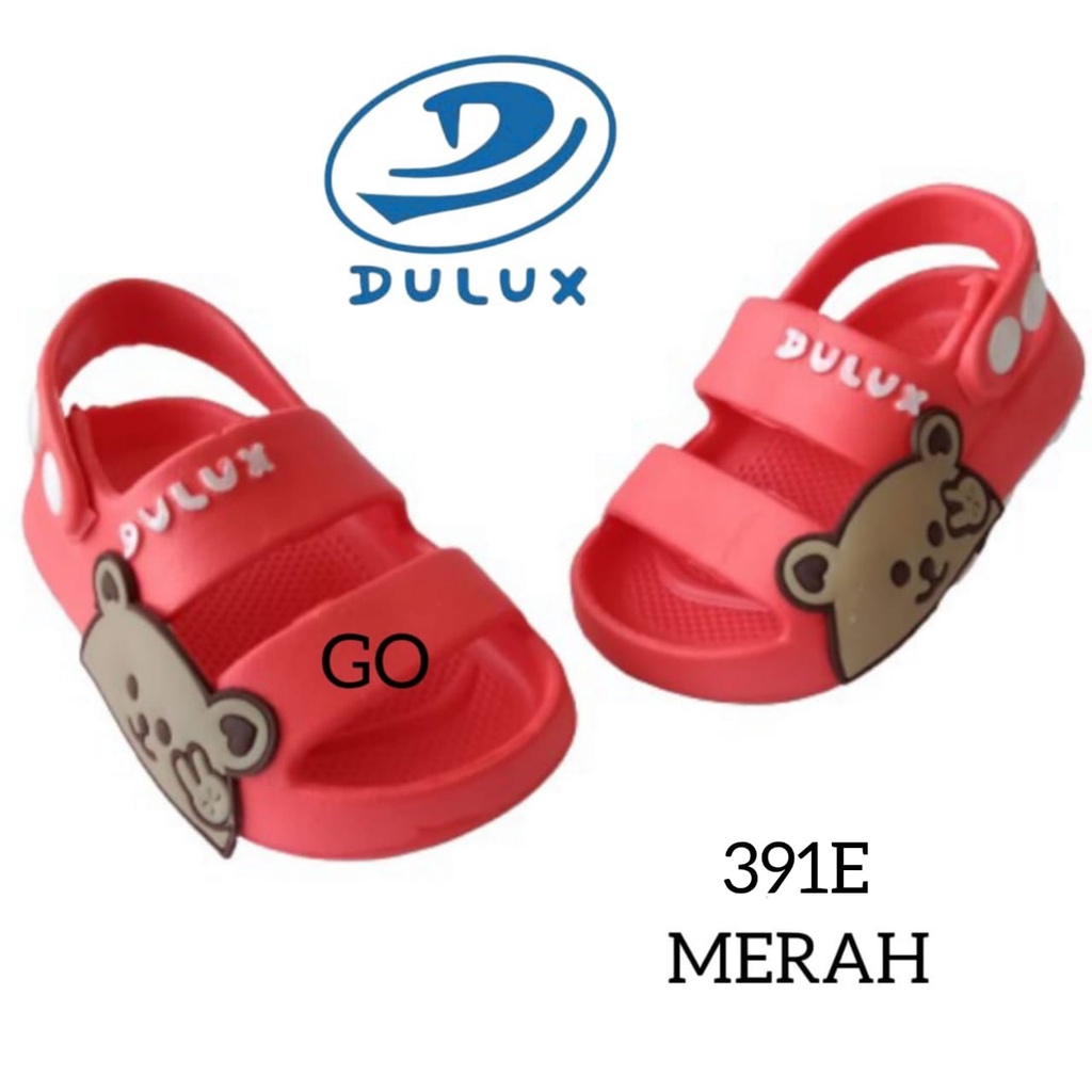 gof DULUX 391E BEAR Sandal Anak Laki-laki Bandua Tali Belakang Model Lucu Bear