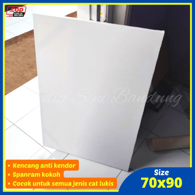 

Kanvas Canvas Kanfas Alat Lukis Melukis 70x90m Putih Polos Tebal Murah Termurah Berkualitas Premium