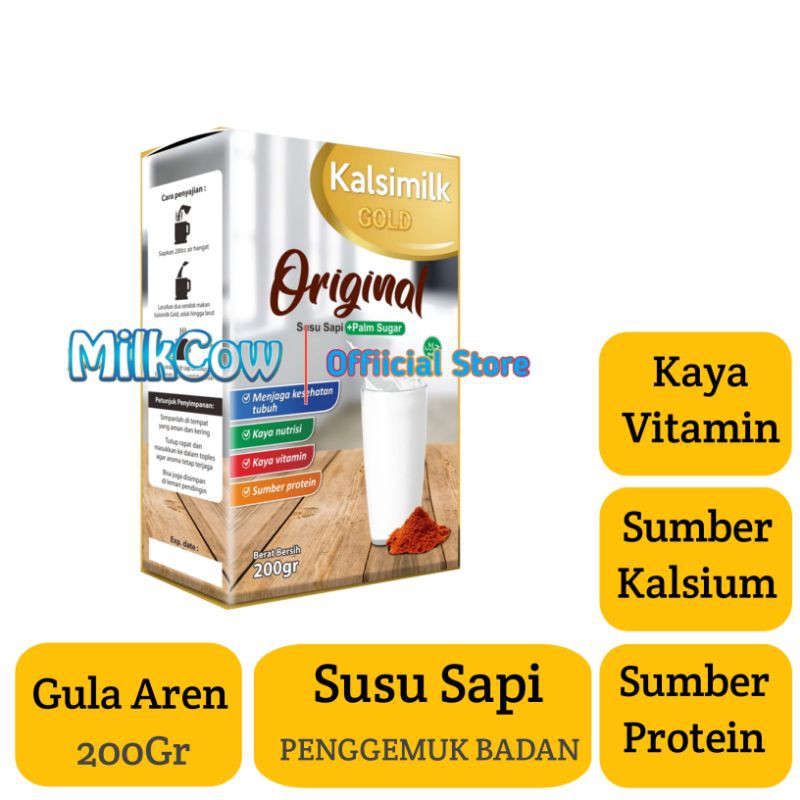 

KALSIMILK Susu Sapi Gula Aren gemuk