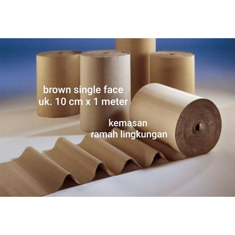 

single face uk.10cm x 1 meter kemasan ramah lingkungan