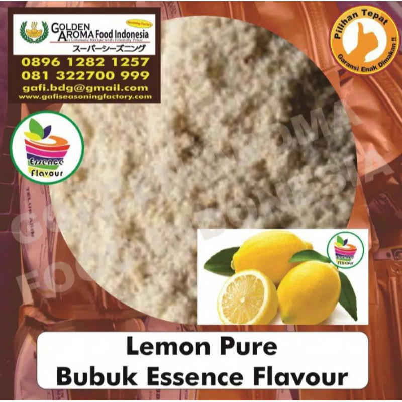 

LEMON PURE BUBUK ESSENCE FLAVOUR 500 GR