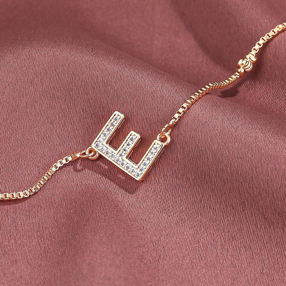 gelang huruf inisial gelang nama titanium gelang titanium wanita anti karat gelang korean style gela