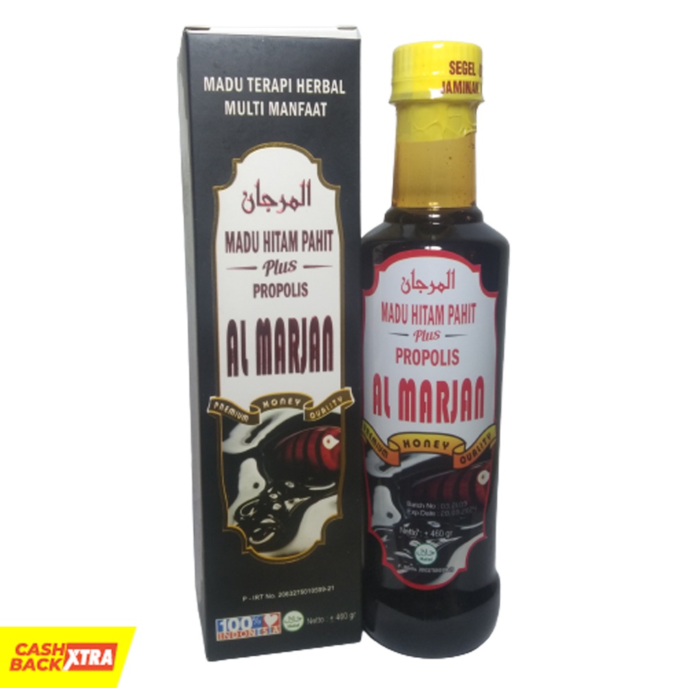 Madu Hitam Pahit Plus Al Marjan 460 gram