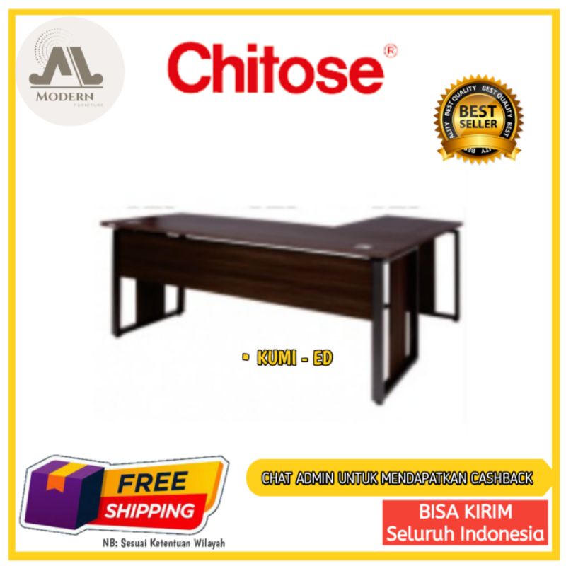 TERMURAH Meja sekolah / Meja Belajar / Meja  kantor / Meja serbaguna terbaru Chitose Tipe KUMI ED