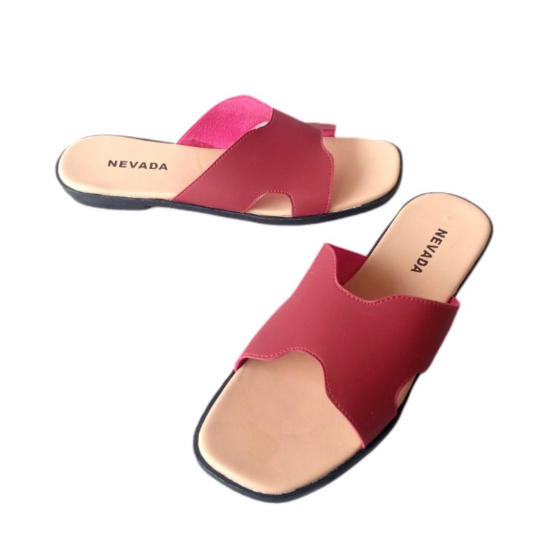 Sandal Sendal Flat Wanita Nevada