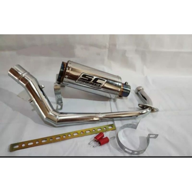 KNALPOT RACING SC PROJECT MIO SPORTY/SMILE/MIO RIDE/FINO/MIO M3/Z/S/SOUL KARBU/GT/XEON/X