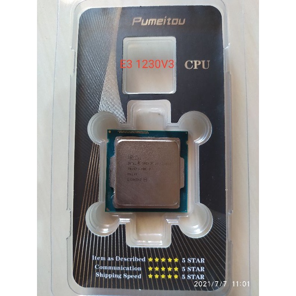 Prosesor intel Xeon E3-1230-V3 4-Cores 8-Threads LGA 1150 E3 1230 V3