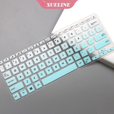 Asus Y406U film Pelindung keyboard Komputer notebook Bahan Silikon Anti Air Seri 14 inch (ZXL)