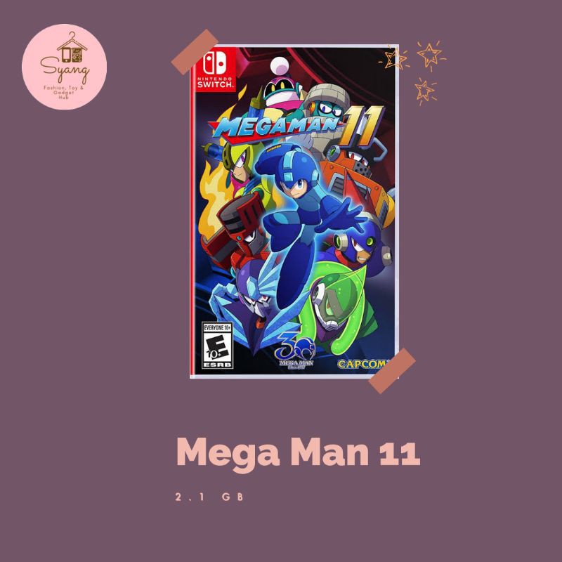 Mega Man 11 Megaman Nintendo Switch