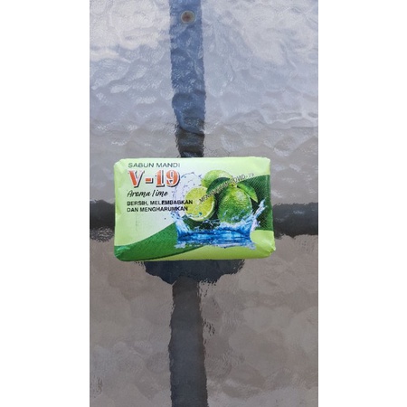 Sabun Maspion V19 Aroma Jeruk Nipis Segar / Lime 125 Gram