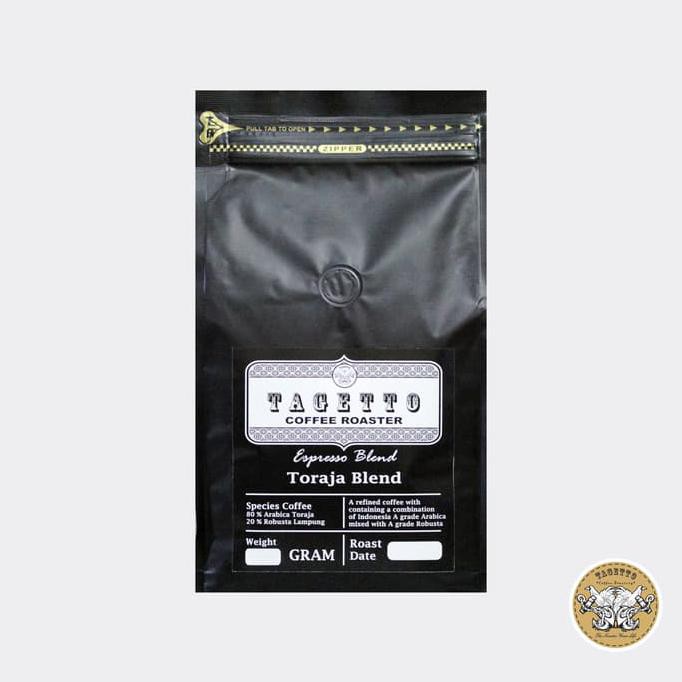 

Espresso Toraja Blend 500GR - Kopi 80% Arabica 20% Robusta - BIJI KOPI