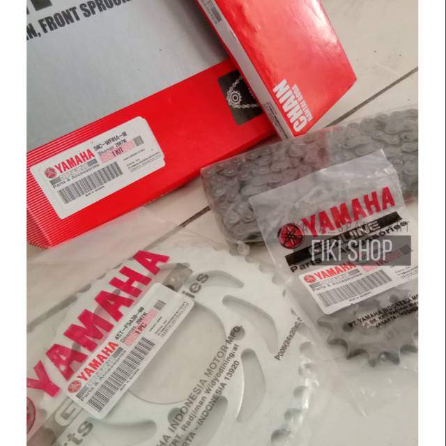 GEAR SET / GIR SET JUPITER MX NEW, MX OLD 135 50C ORIGINAL