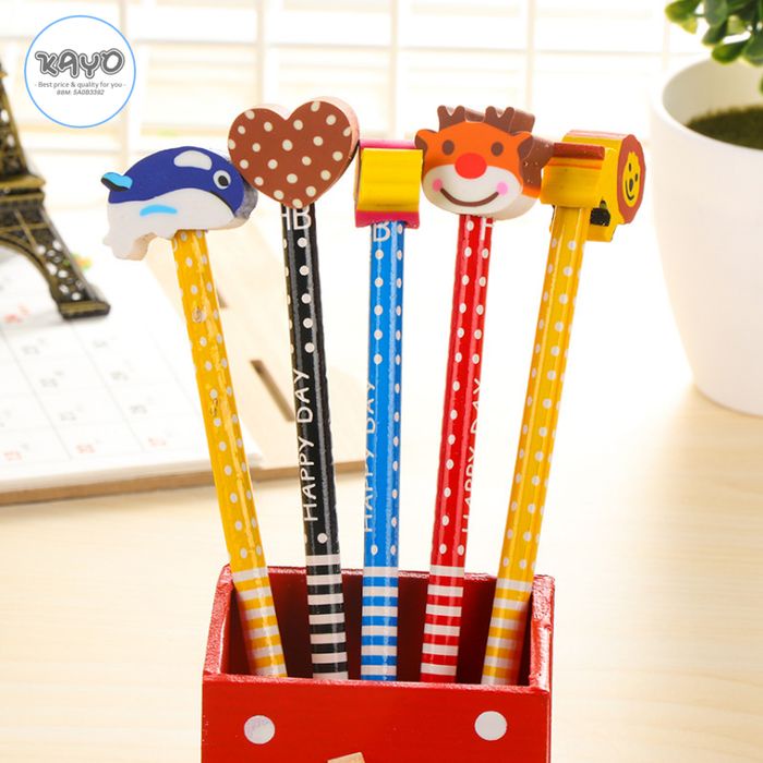 

tulis-alat-paket- pensil, pensil unik, pensil lucu, pensil penghapus, penghapus lucu -paket-alat-