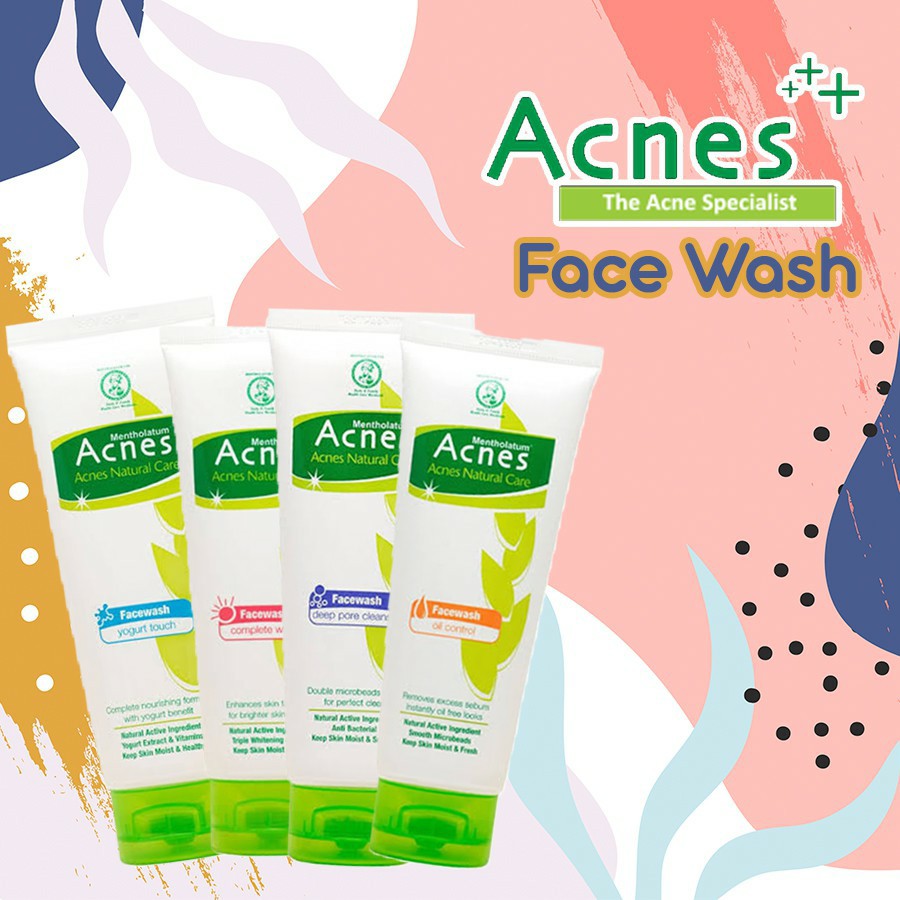 Jual Acnes Facial Wash 100 Gr |Sabun Cuci Muka Anti Jerawat | Shopee ...