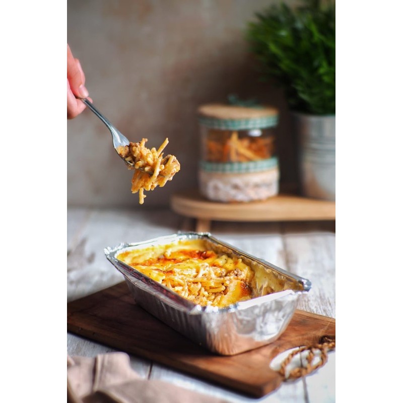 

Baked Spaghetti Brulee