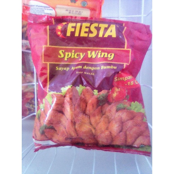 

fiesta spicy wing 500gr