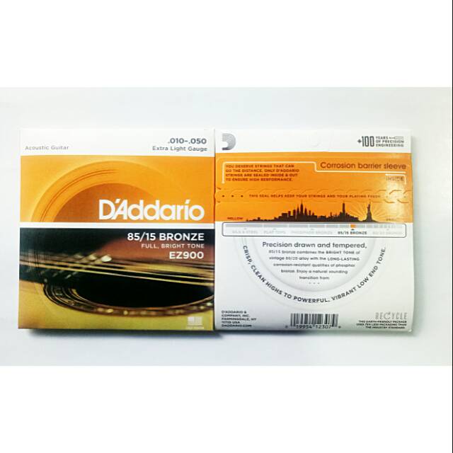 Senar d addario  akustik strings senar gitar senar guitar