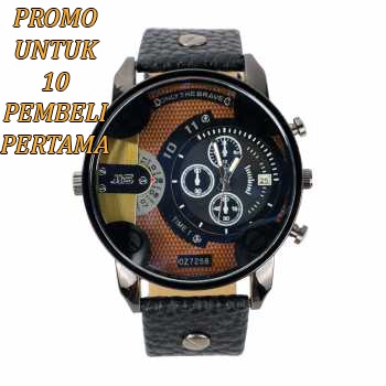 Jam Tangan Analog Pria Kulit Sintetis✅cowok terbaru