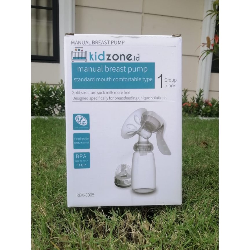 KIDZONE Real Bubee Breast Pump - Pompa Asi Manual / Breast Pump Manual Bersertifikat ORI