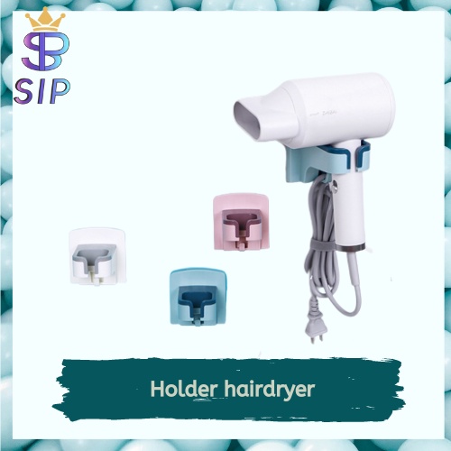 GANTUNGAN TEMPEL HOOK HAIR DRYER / HANGER GANTUNGAN HAIR DRYER TOILET