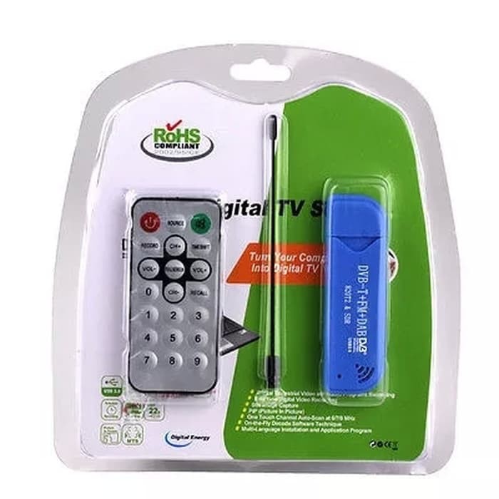 Terlaris NEW USB RTL SDR Dongle RTL2832U   R820T2 Software Defined Radio Diskon