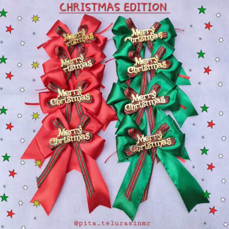 

PITA NATAL TOPPER MERRY CHRISTMAS | HIASAN NATAL PITA INSTANT HAMPERS KADO