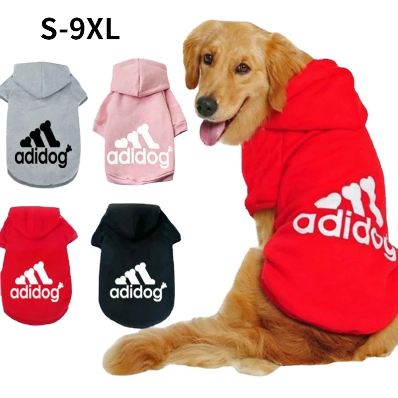 Pakaian Hoodie Musim Dingin Untuk Anjing Ukuran Medium / Besar