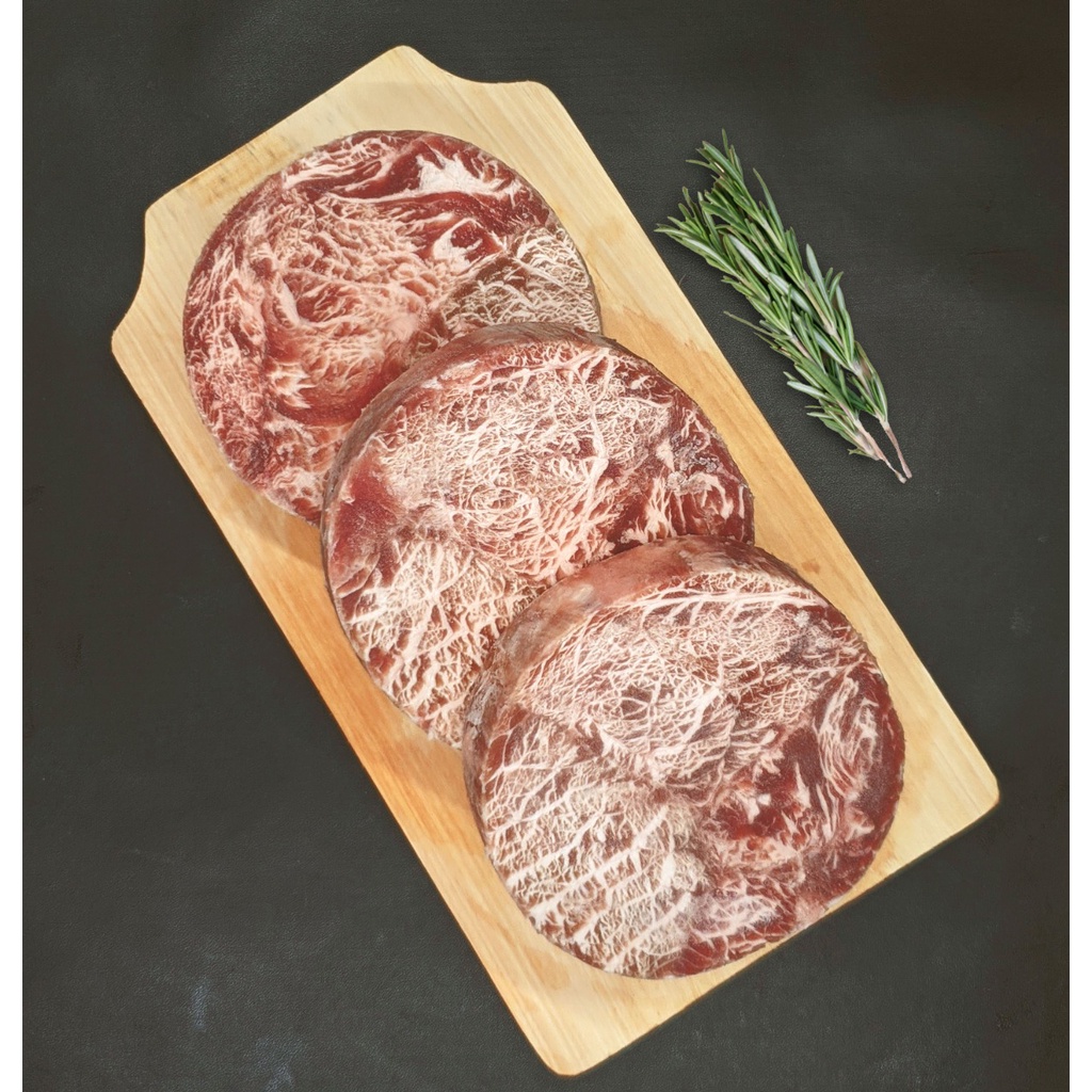 

Beef Tenderloin Wagyu Meltique/ daging sapi Wagyu Meltik Kemasan @200g