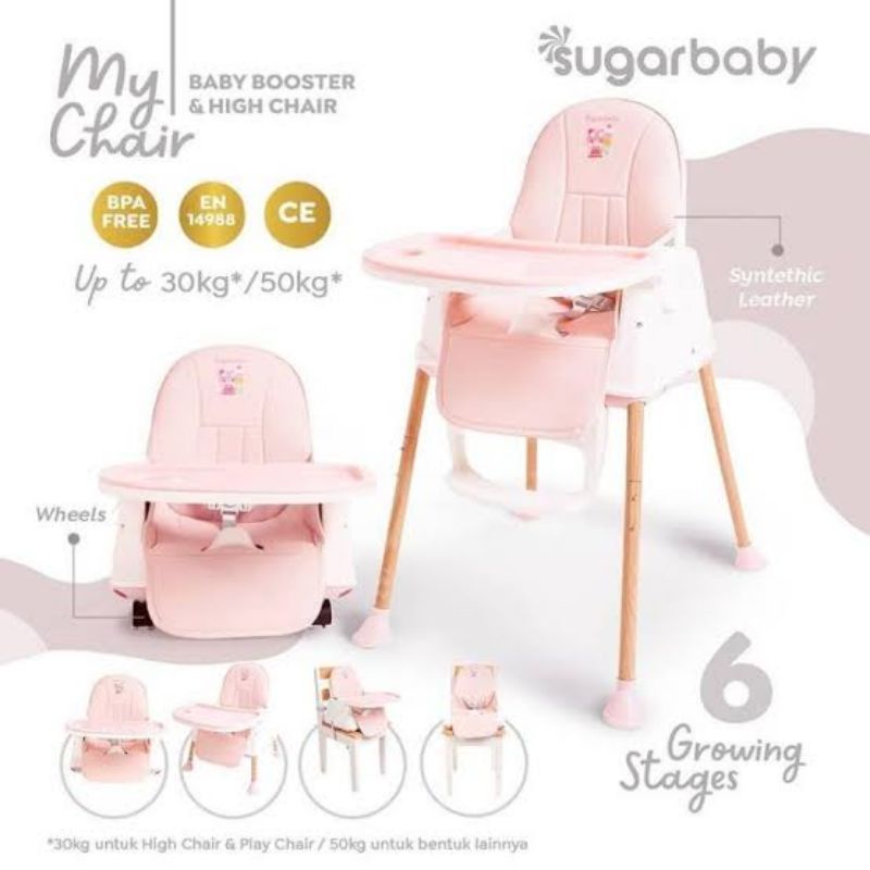 KURSI BAYI SUGAR BABY KURSI MAKAN BAYI