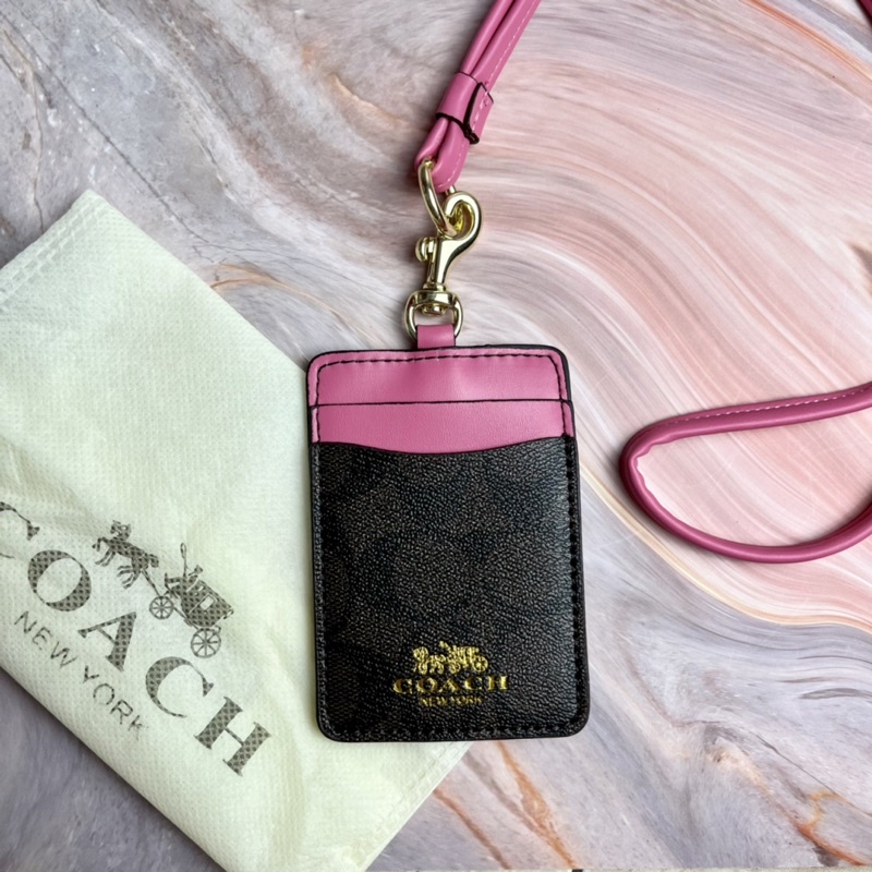 Coach Signature Lanyard SEMI PREMIUM