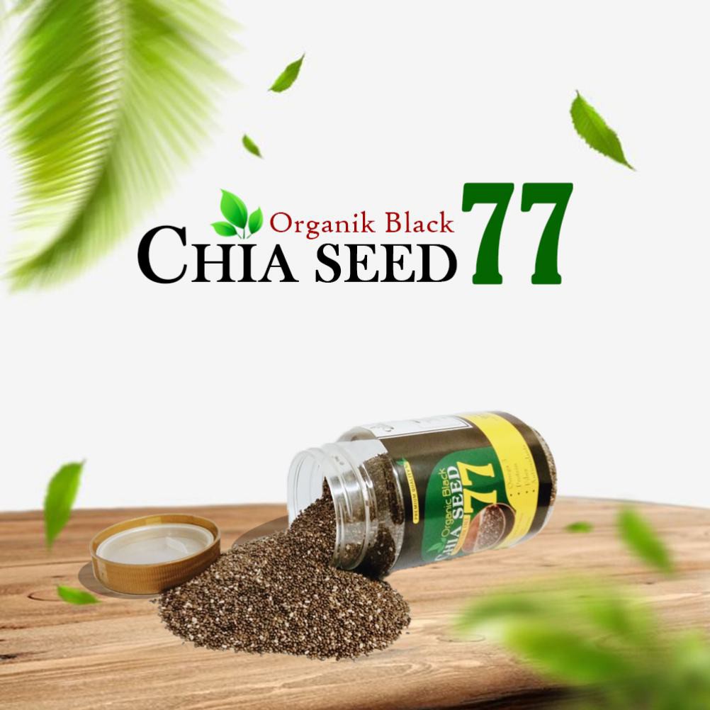 Chia Seed Organic Black 77 / Netto 200gr