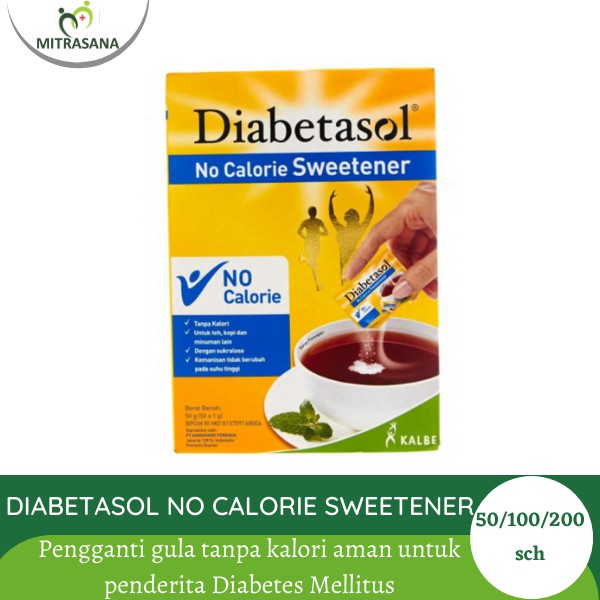 Diabetasol No Calorie Sweetener 50's 100's 200's