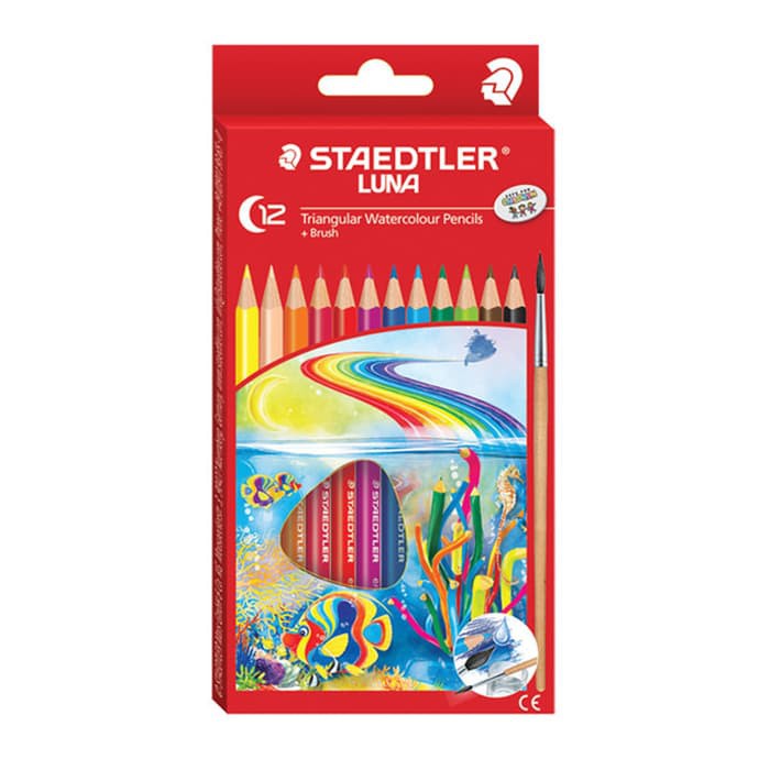 

Staedtler LUNA Triangular Watercolour Pencils 138 10 C12