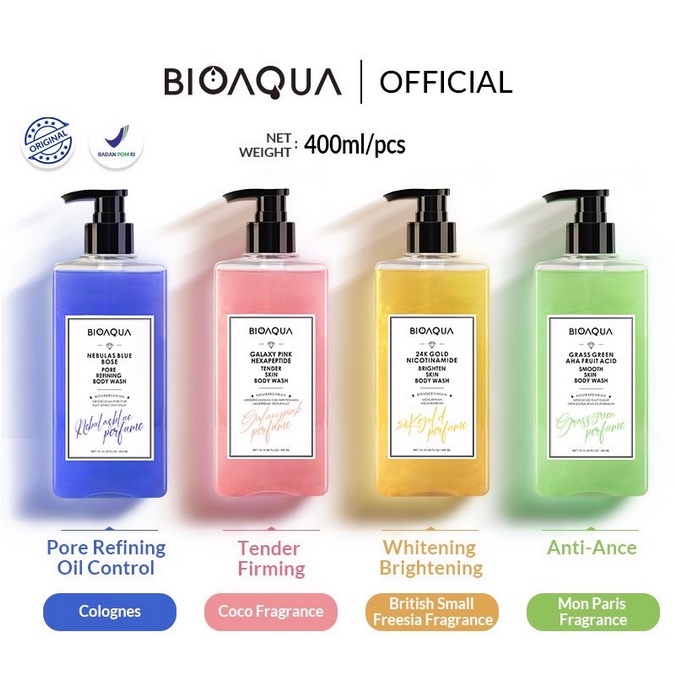 BIOAQUA Perfume Body Wash | Sabun Mami LOUISSE SCARLETT ❤ jselectiv ❤ Sabun Mandi Aroma Parfum Mewah BIOAQUA - ORI✔️BPOM✔️SALE✔️COD