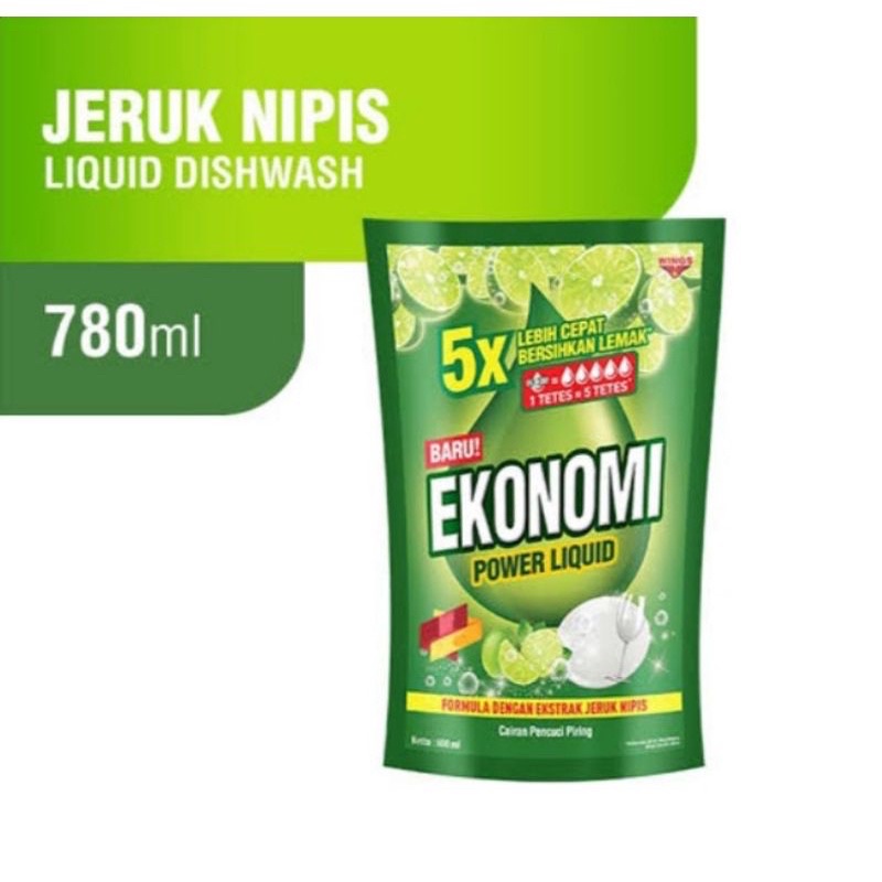 Ekonomi Power Liquid 680 Sabun pencuci piring