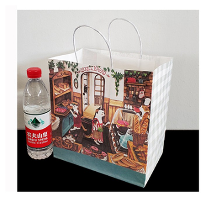 

JGO Paper Bag Vintage Lukis Kantong Craft Paper Bingkisan