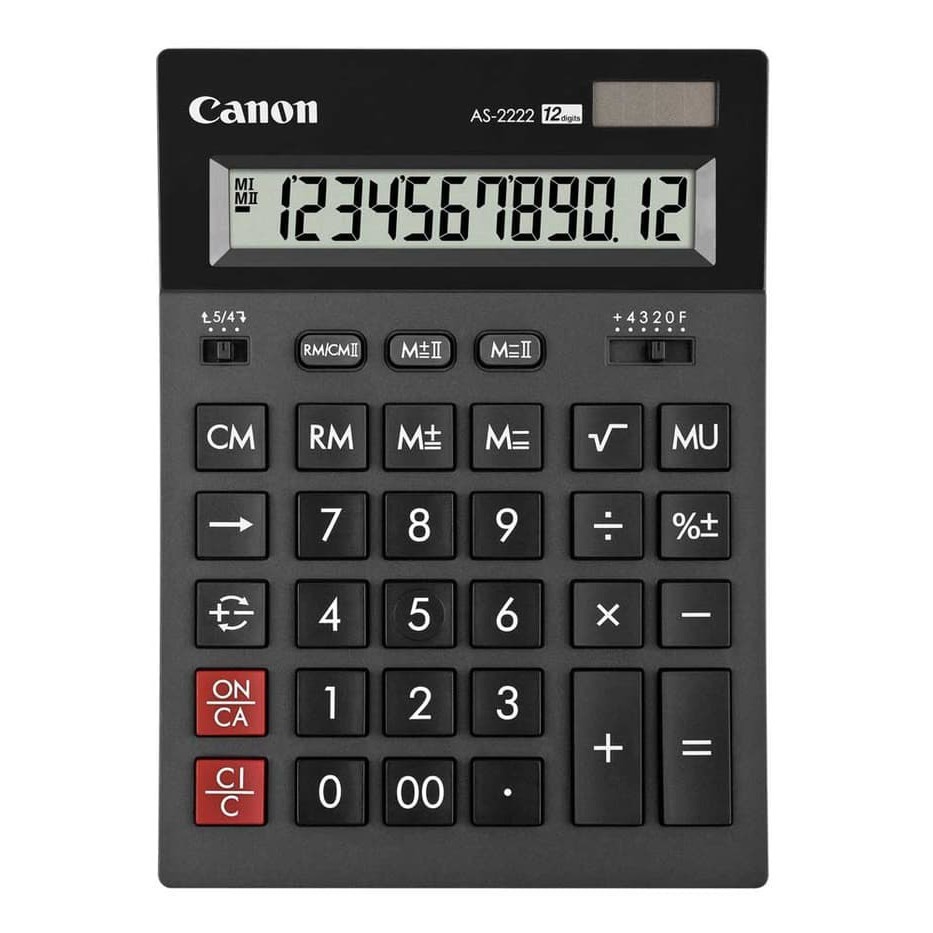 

CANON CALCULATOR AS-2222 HB