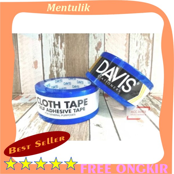 

TERMURAH Lakban Hitam 2 inch Davis