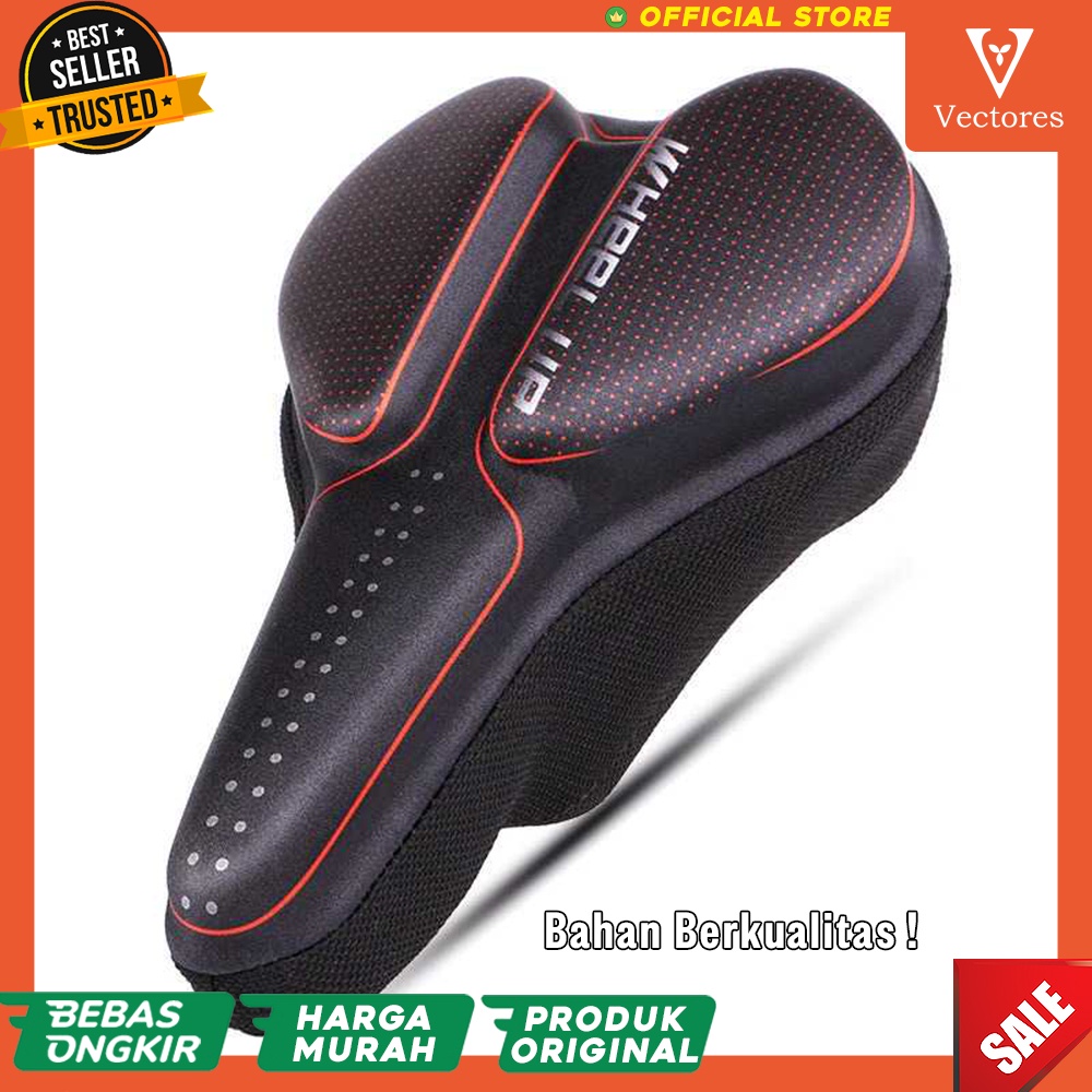 [ORIGINAL] Cover Jok Sadel Sepeda Gunung Silicone Gel Bicycle Seat Empuk Sporty Saddle Comfortable Comfort