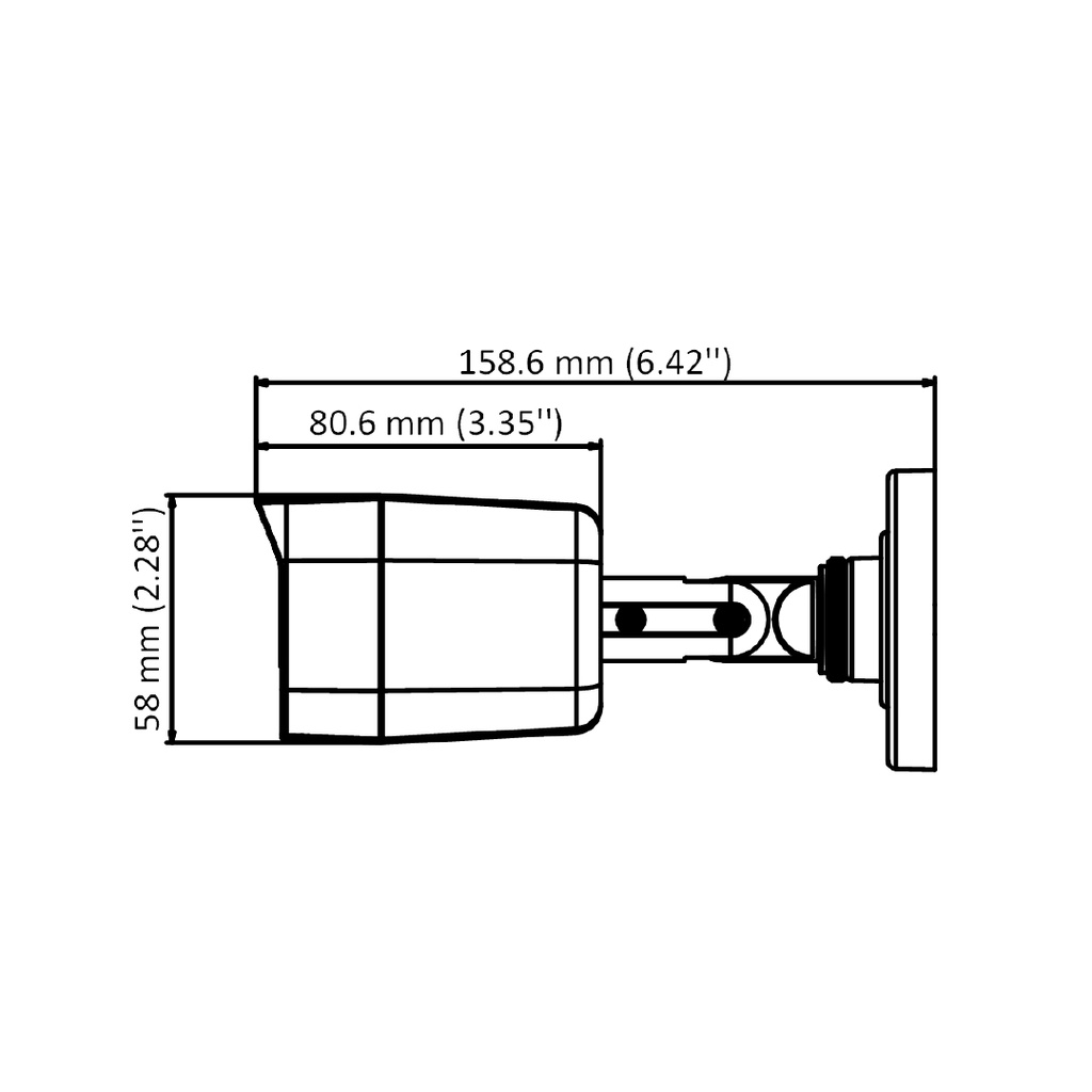 HIKVISION DS-2CE16D0T-ITPFS Hikvision 2MP Audio Fixed Bullet Camera-1