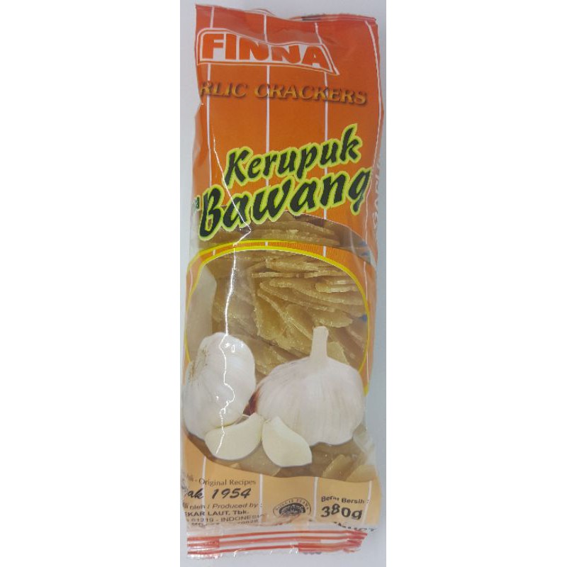 

FINNA KERUPUK BAWANG PUTIH 380GR