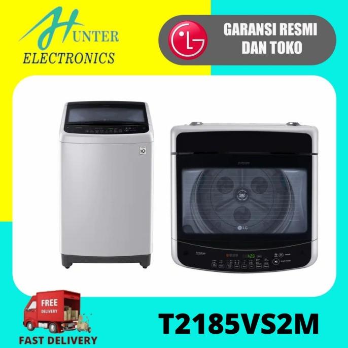 MESIN CUCI LG T2185VS2M 8.5 KG TOP LOADING INVERTER T2185