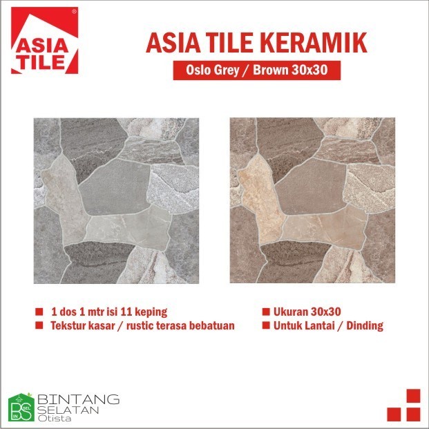 ASIA TILE OSLO Series 40 x 40 MATT KERAMIK LANTAI KERAMIK DINDING